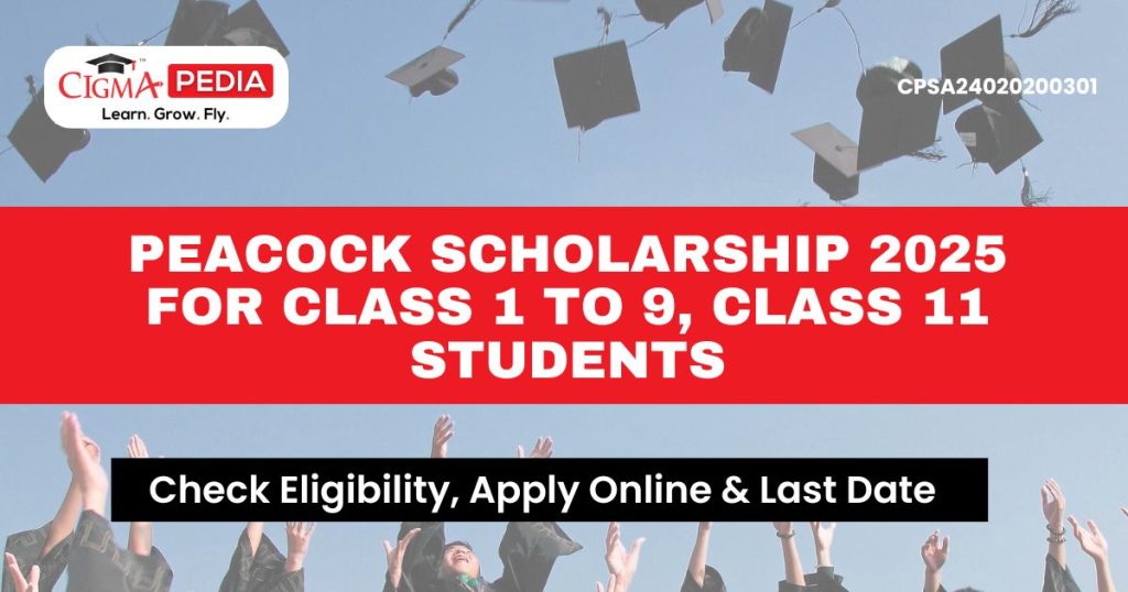 Peacock Scholarship Blog Image 01