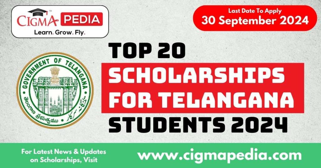 Top 20 Scholarships for Telangana Students