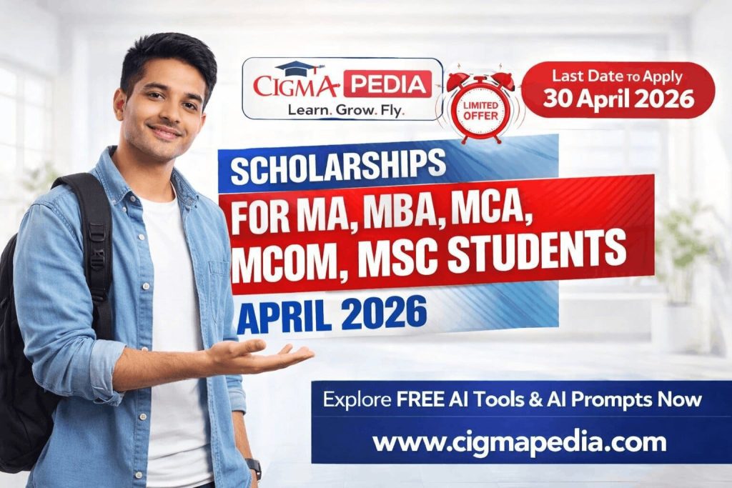 Top Scholarships for PG Students in April 2026
