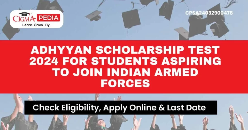 Adhyyan Scholarship Test 2024
