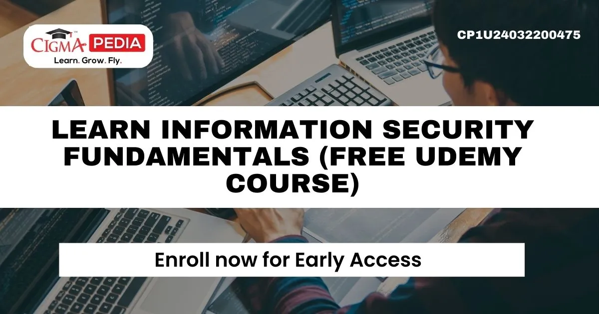 Information Security, udemy coupon, udemy courses, udemy free courses with certificate, udemy free courses