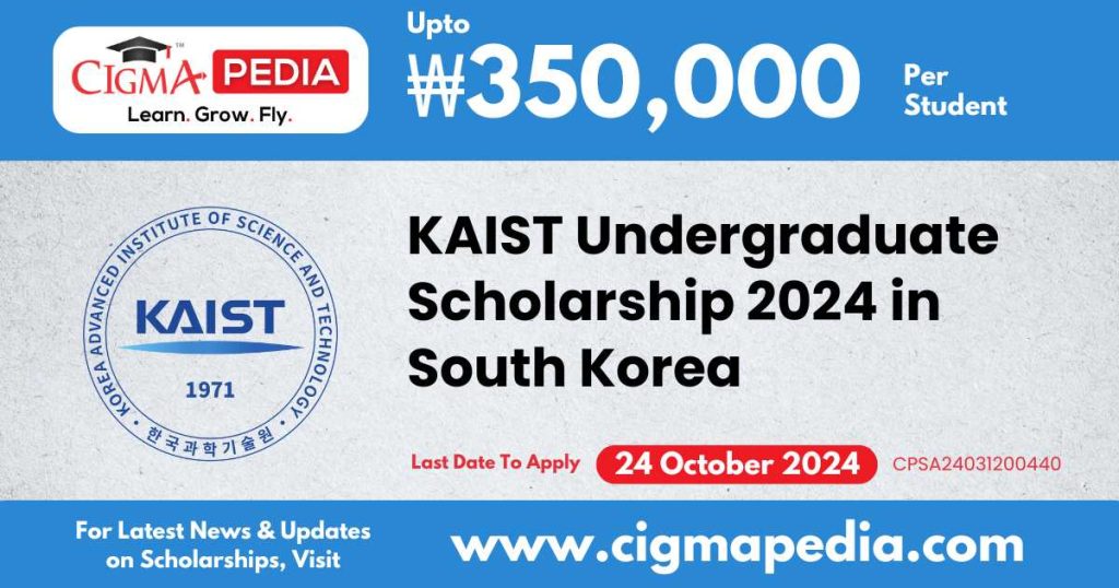 KAIST Undergraduate Scholarship