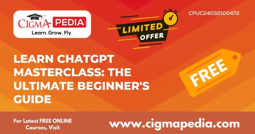 Learn ChatGPT Masterclass