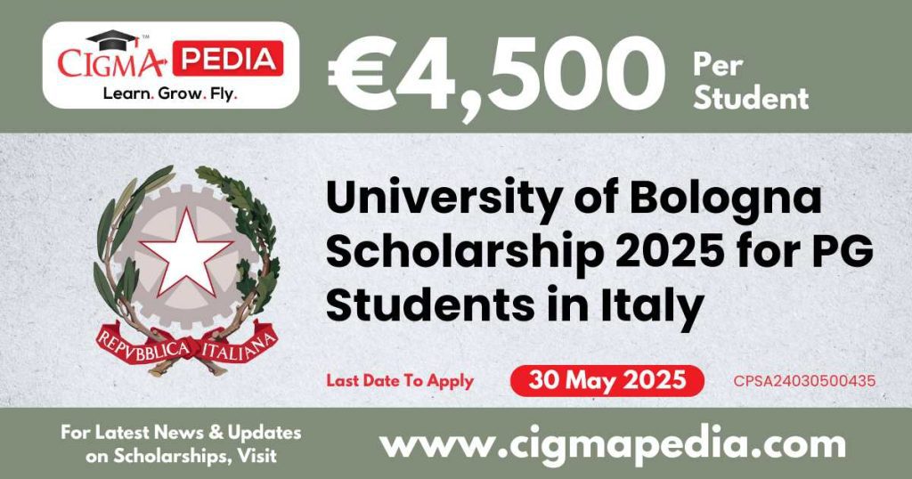 University of Bologna Scholarship