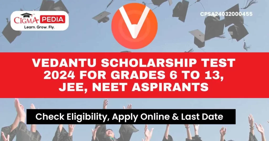 Vedantu Scholarship Test 2024