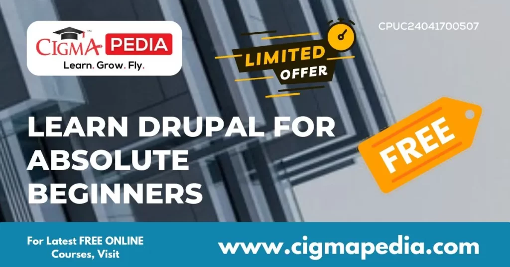 Drupal For Absolute Beginners