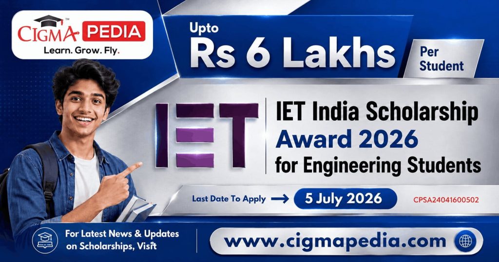 IET India Scholarship Award