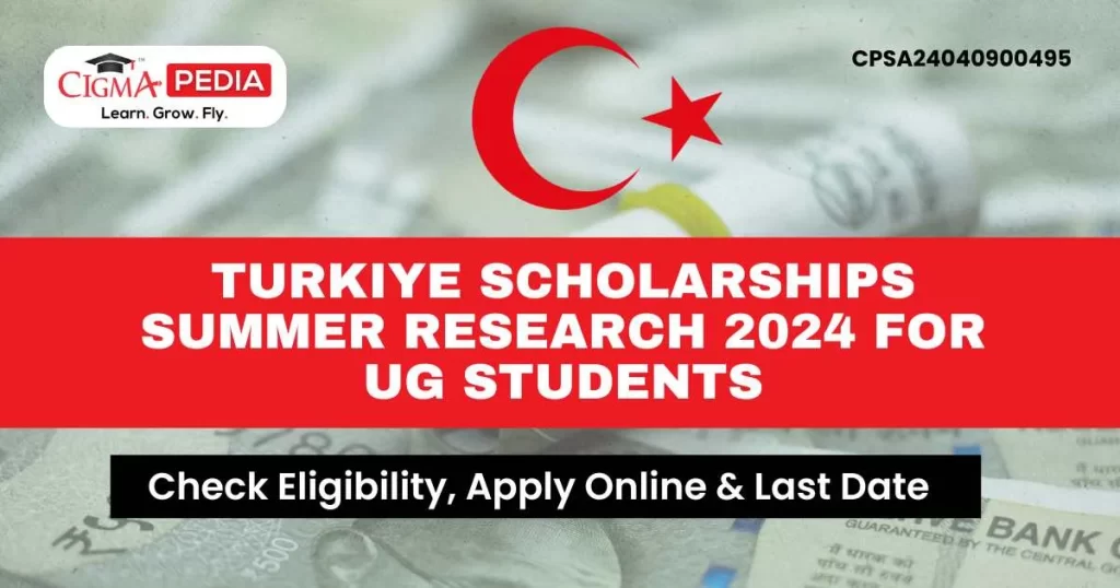 Turkiye Scholarships Summer Research 2024