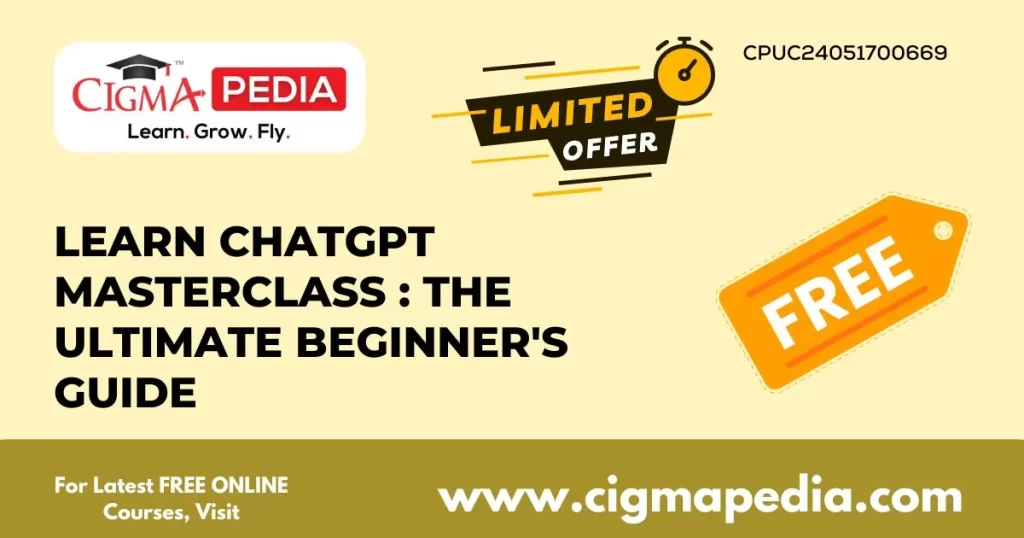 ChatGPT Masterclass