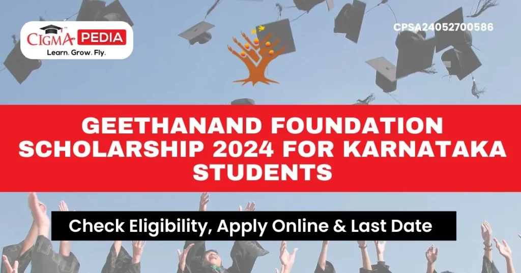 Geethanand Foundation Scholarship Blog Image 01