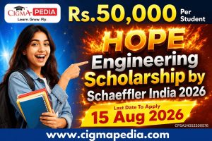 HOPE Engineering Scholarship by Schaeffler India