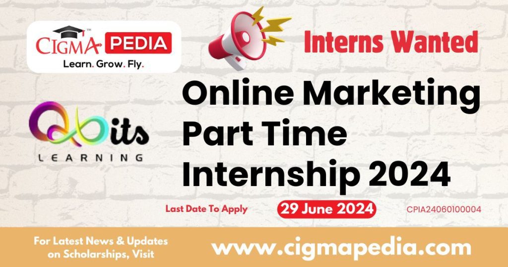 Online Marketing Part Time Internship by Qbits Learning