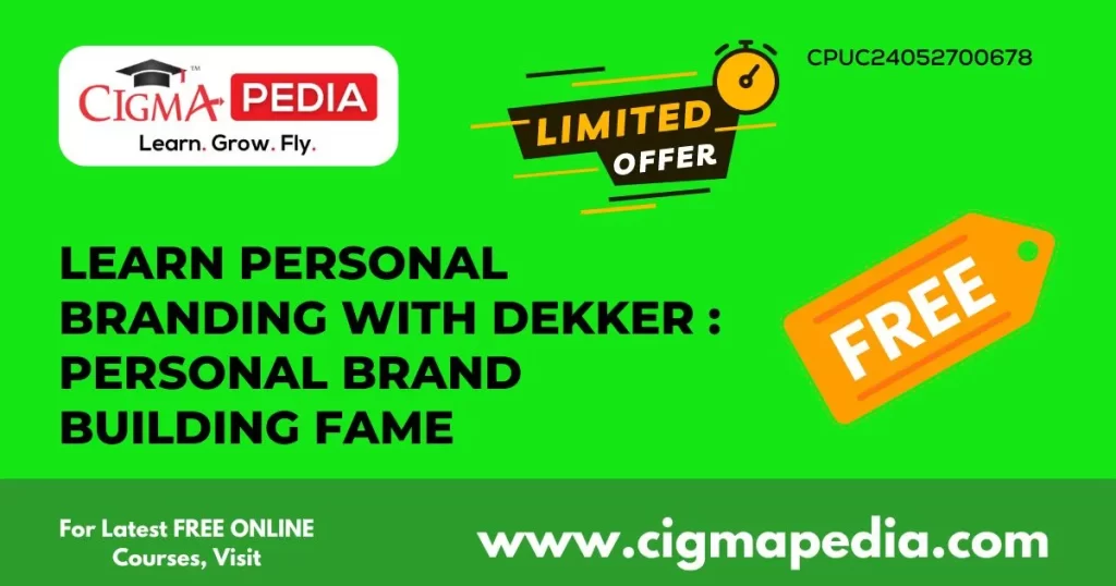 Personal Branding with Dekker