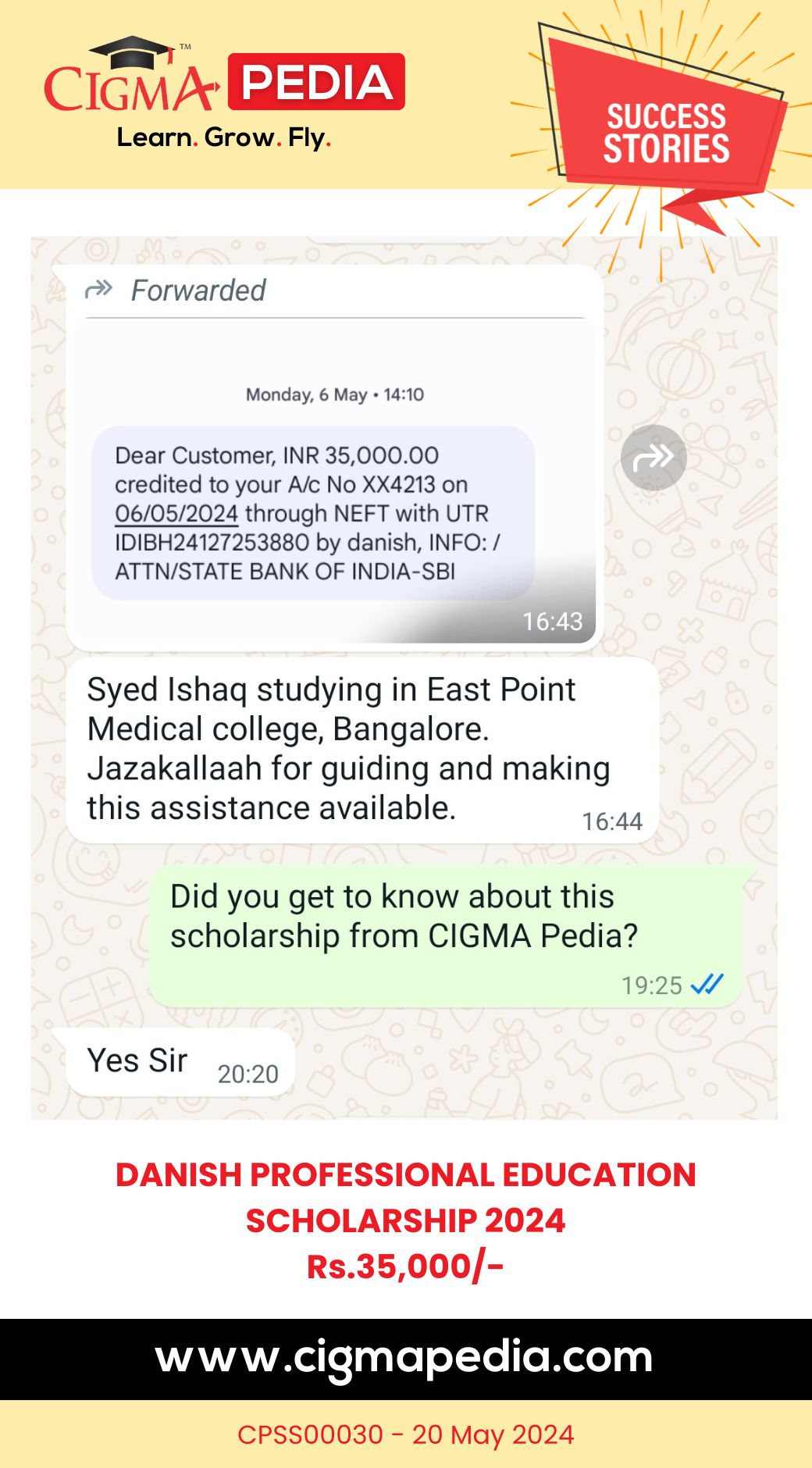 Success Stories - CIGMA Pedia