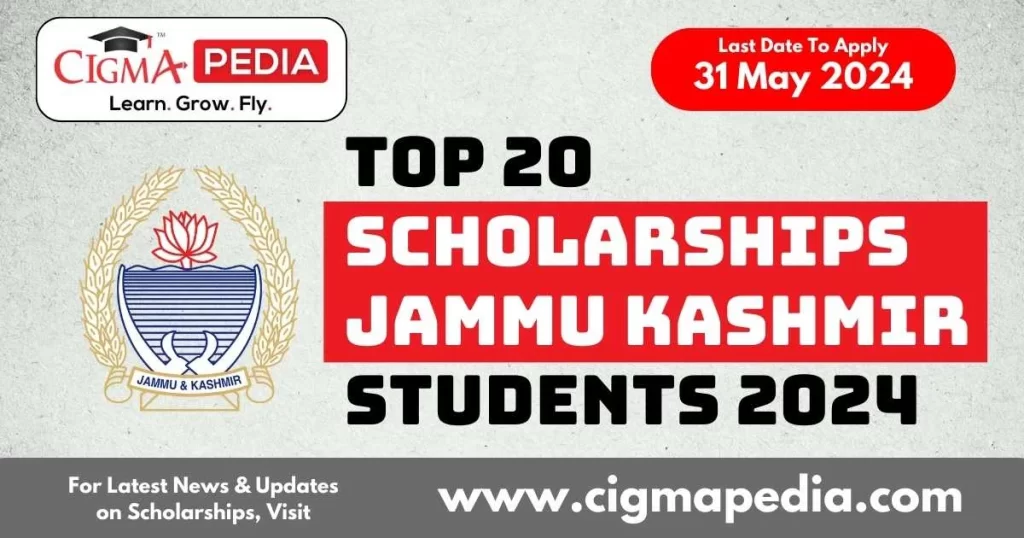 Top Scholarships for Jammu Kashmir Students 2024