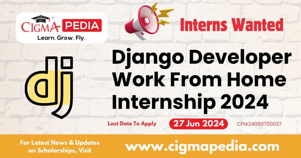 Django Developer Internship 2024