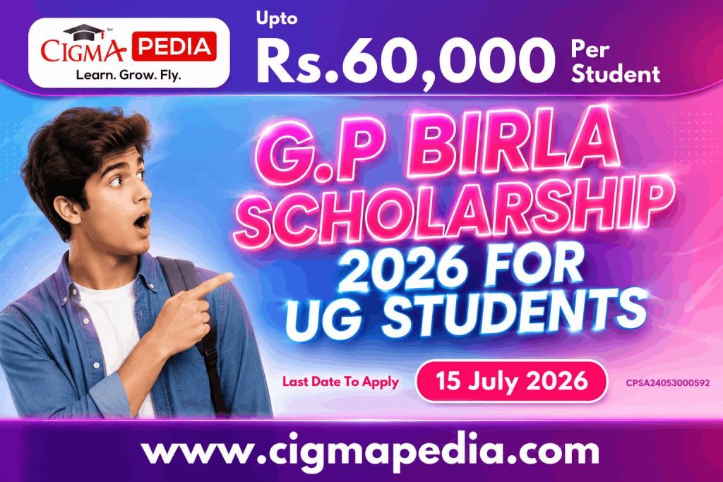 G P Birla Scholarship