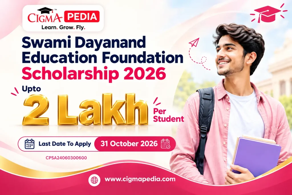 Swami Dayanand Education Foundation Scholarship