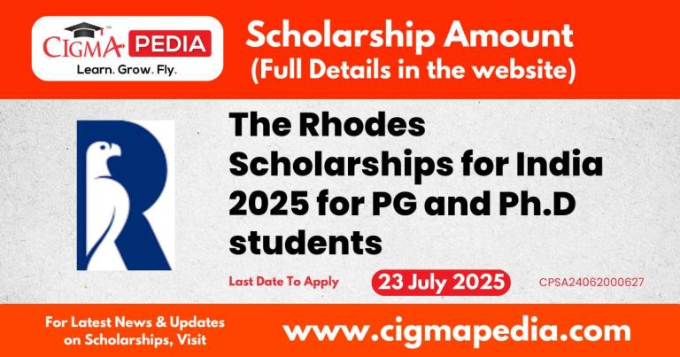 The Rhodes Scholarships