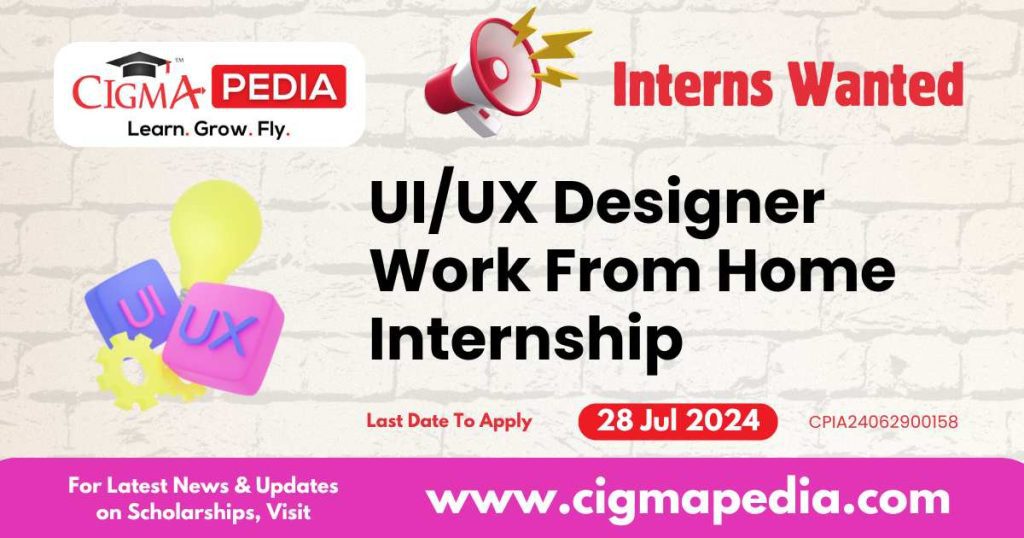 UI UX Designer Work From Home Internship by Shiv Analytics Jobs 2024