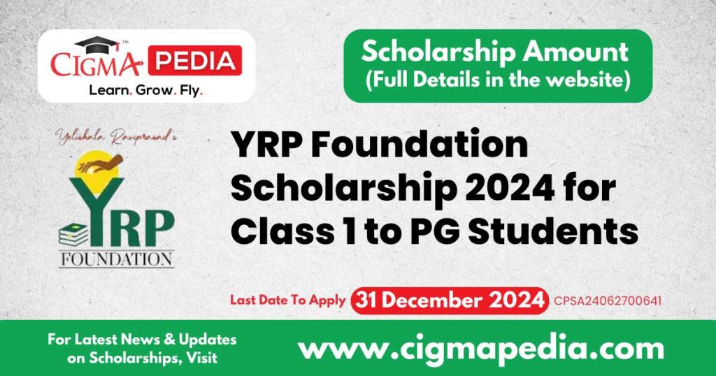 YRP Foundation Scholarship