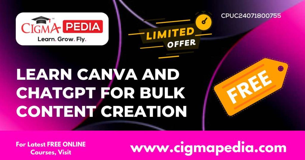 Canva and ChatGpt for Bulk Content Creation