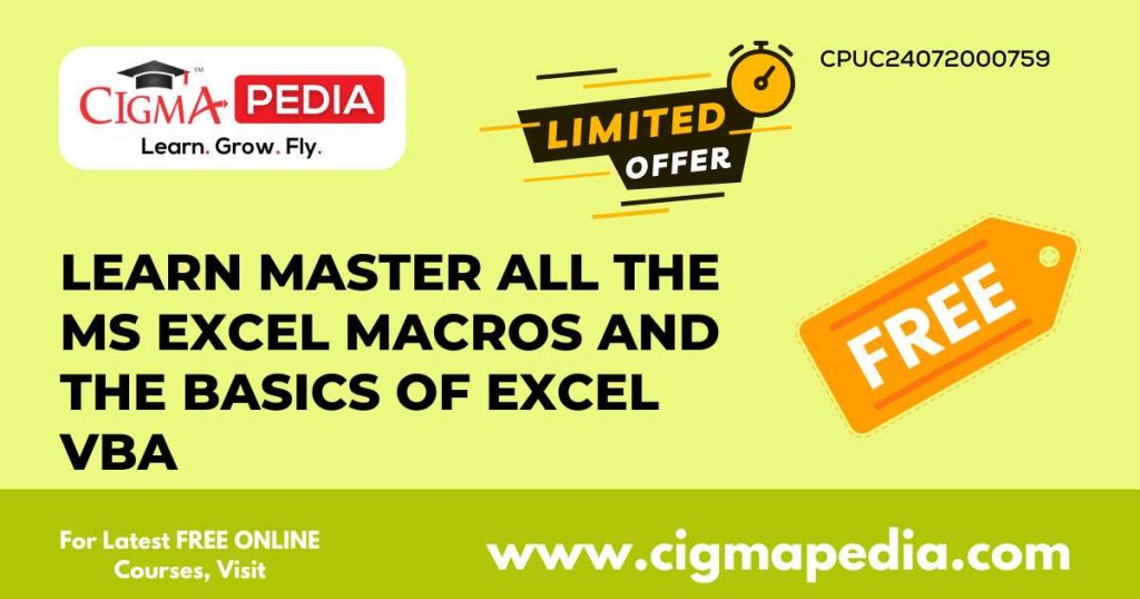 MS Excel Macros