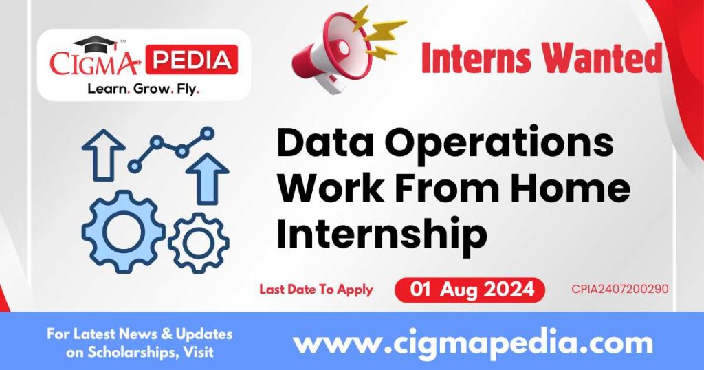 Data Operations Work From Home Internship by Granular Data 2024