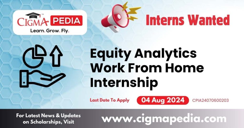 Equity Analytics Work From Home Internship