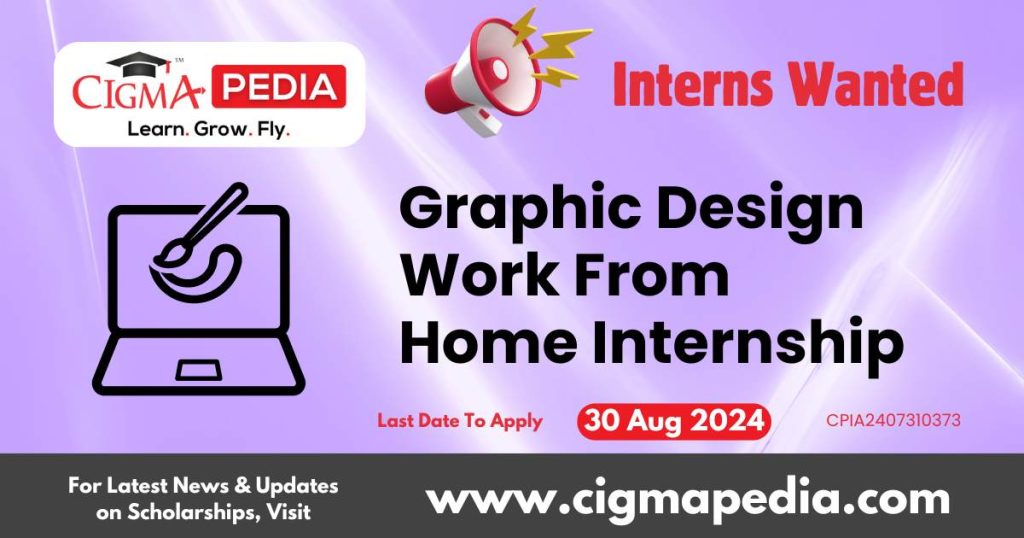 Graphic Design Work From Home Internship by Global Trend 2024