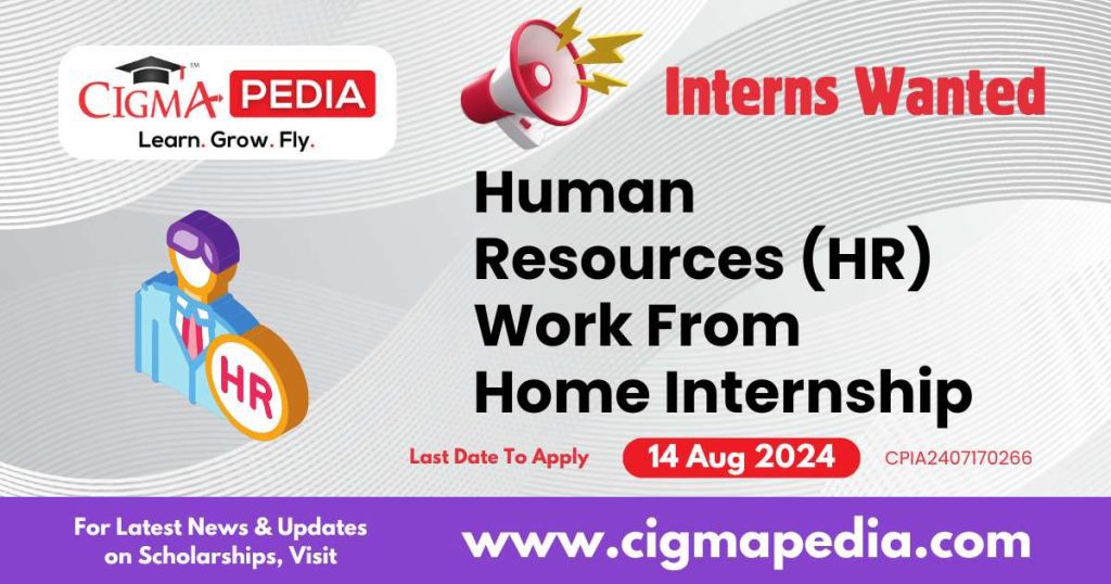 Human Resources (HR) Work From Home Internship by Nixio Tech 2024