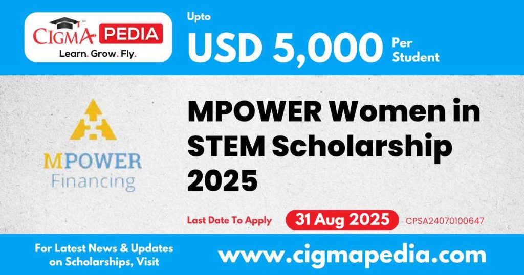 MPOWER Women in STEM Scholarship