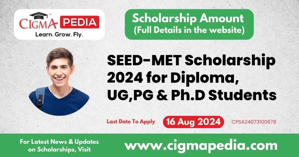 SEED-MET Scholarship