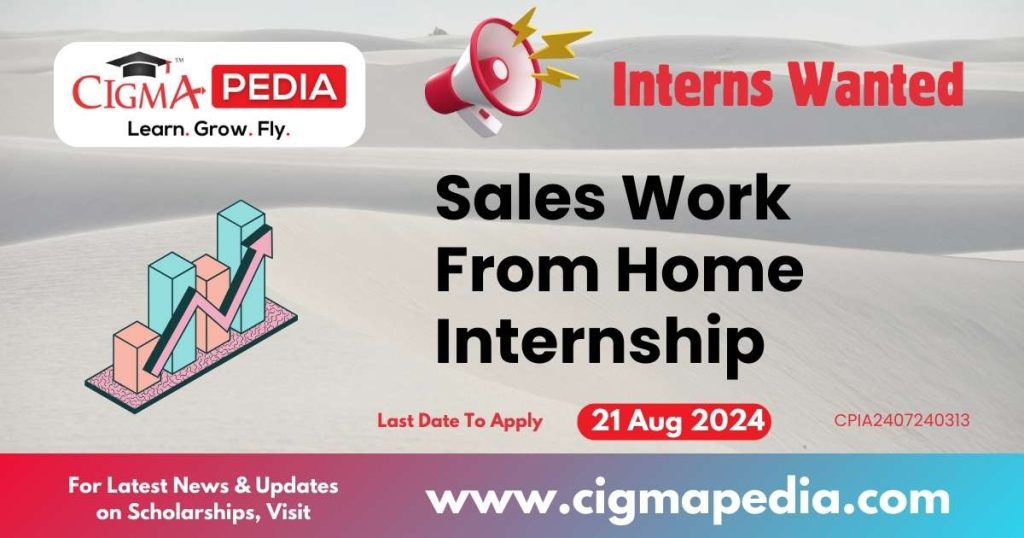 Sales Work From Home Internship by Gharpayy 2024