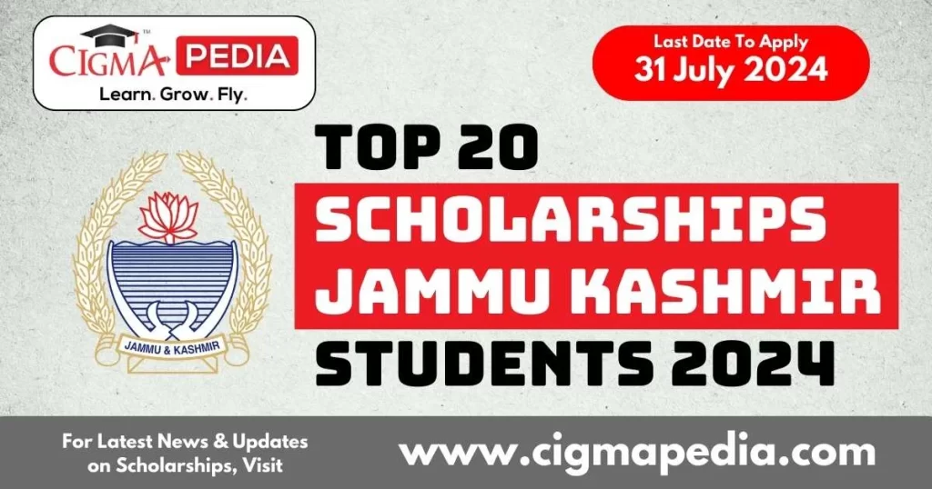 Scholarships for Jammu Kashmir 2024