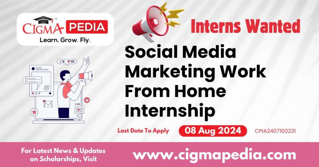 Social Media Marketing Work From Home Internship by AnthroFit Lifesciences Co 2024