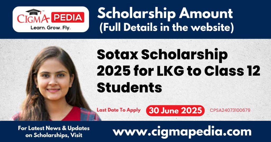 Sotax Scholarship