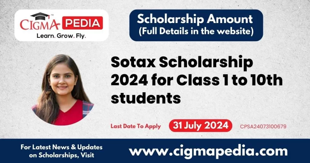 Sotax Scholarship