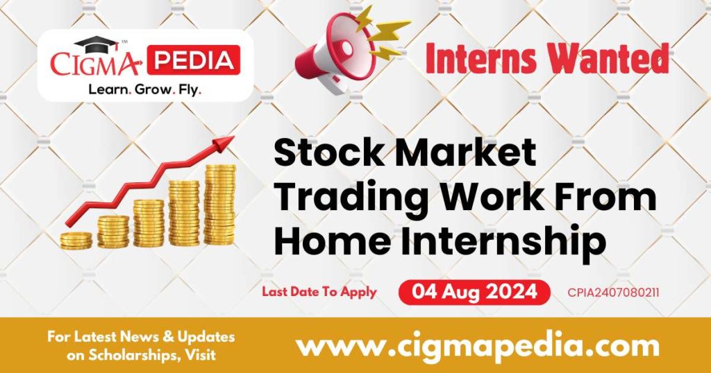 Stock Market Trading Work From Home Internship