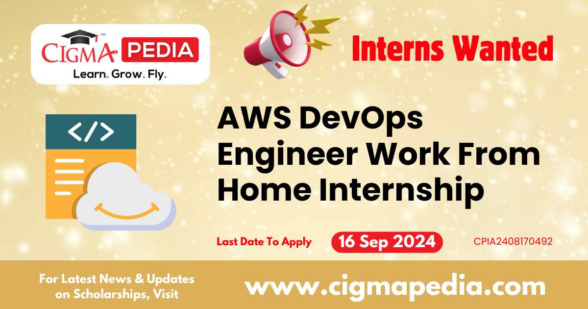 AWS DevOps Engineer Work From Home Internship by Request IT Support ...