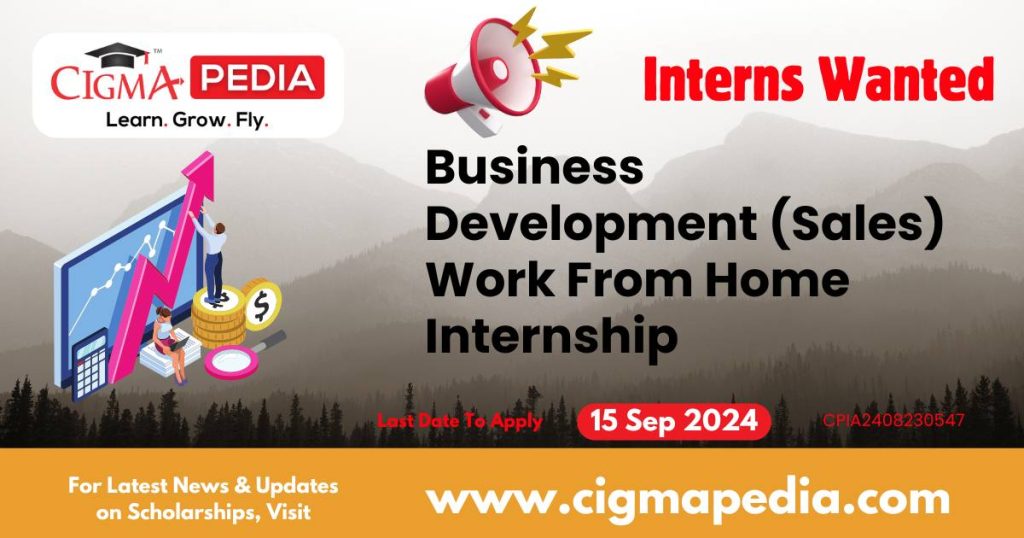 Business Development (Sales) Work From Home Internship by Medius Technologies Private Limited