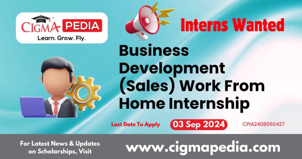 Business Development (Sales) Work From Home Internship by Medius Technologies Private Limited