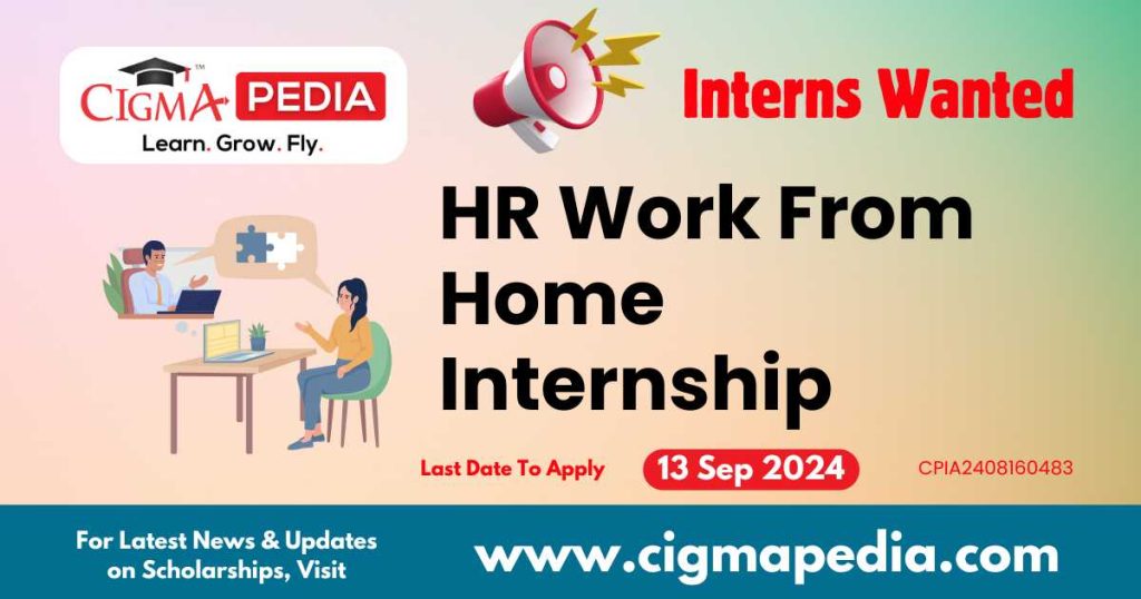 HR Work From Home Internship by Codecraft IT Solutions