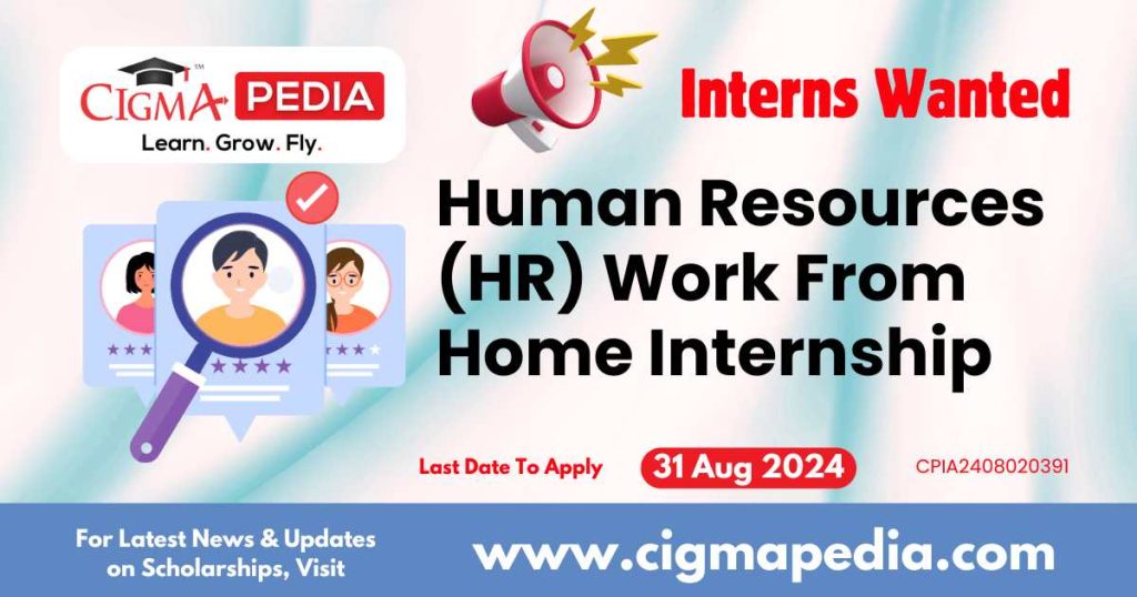 Human Resources (HR) Work From Home Internship by Nixio Tech