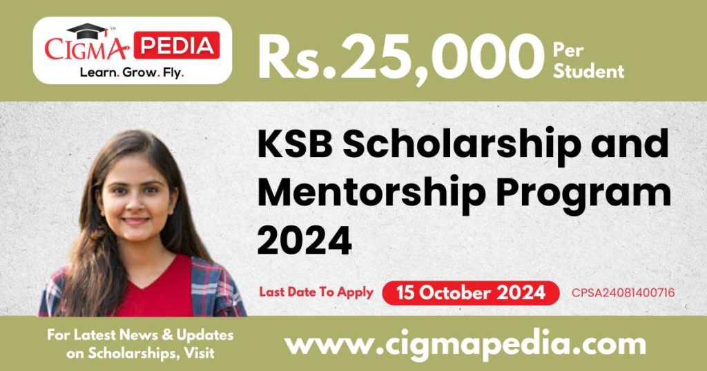 KSB Scholarship and Mentorship Program