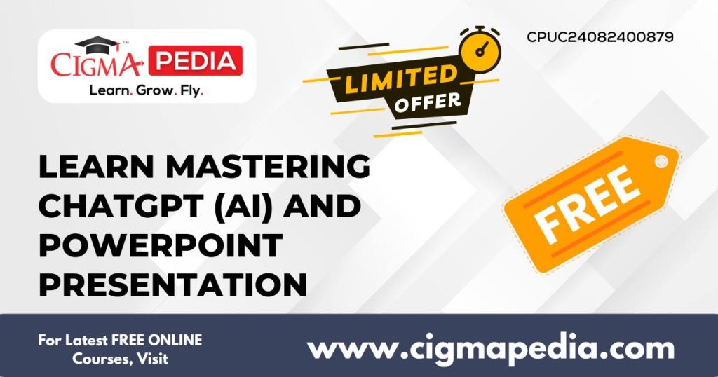 ChatGPT (AI) and PowerPoint presentation