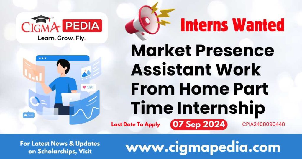 Market Presence Assistant Work From Home Part Time Internship by Wayspire Edtech Private Limited