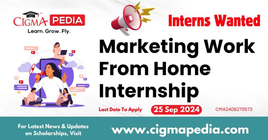 Marketing Work From Home Internship