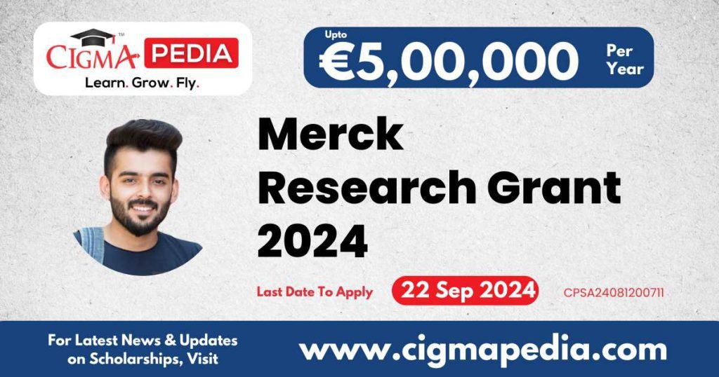 Merck Research Grant Scholarship