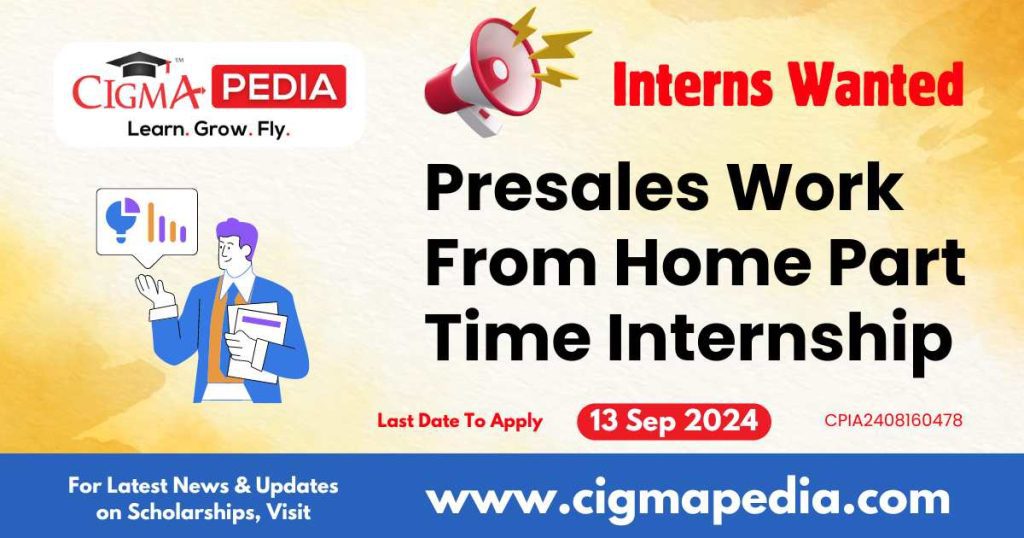 Presales Work From Home Part Time Internship by Eka.Care